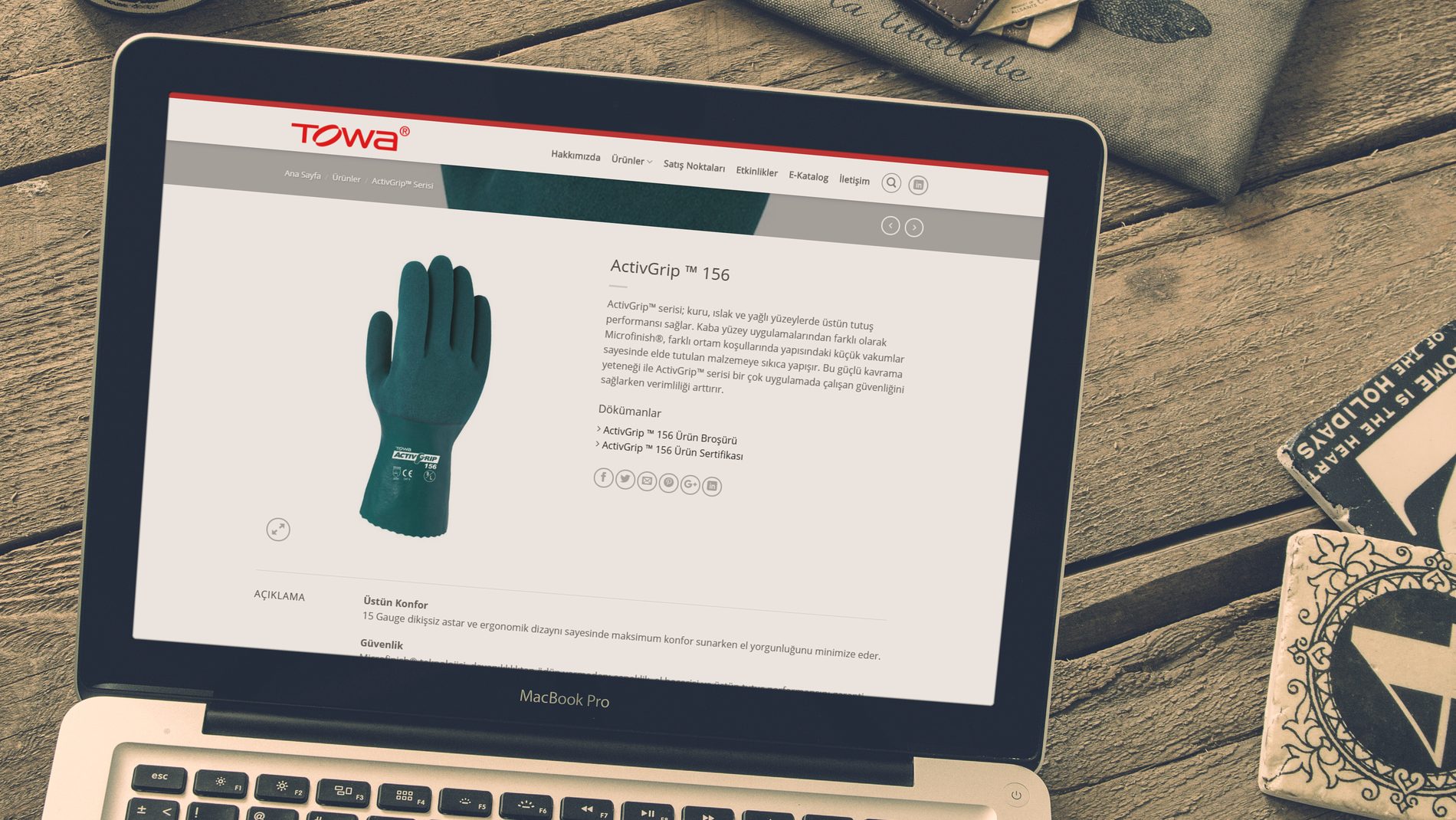 Towa Eldiven Web Sitesi Adana