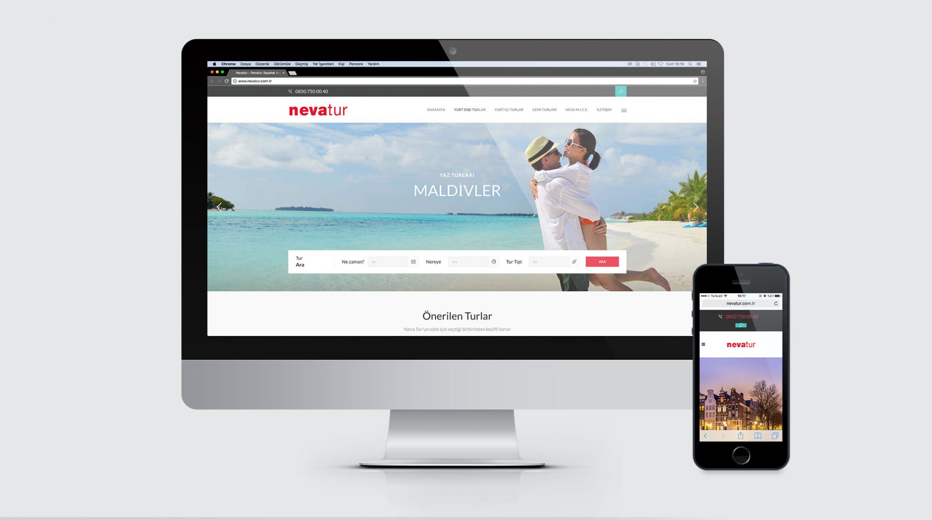 Tatilyum Web Sitesi Tasarımı